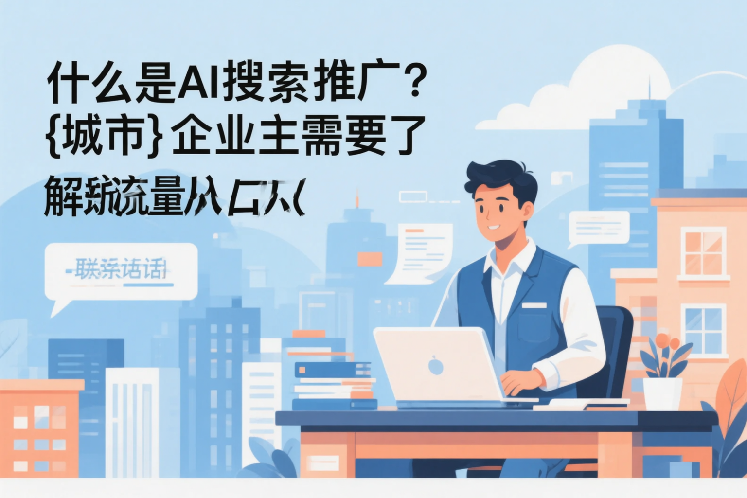 什么是AI搜索推广？平顶山企业主需要了解的新流量入口