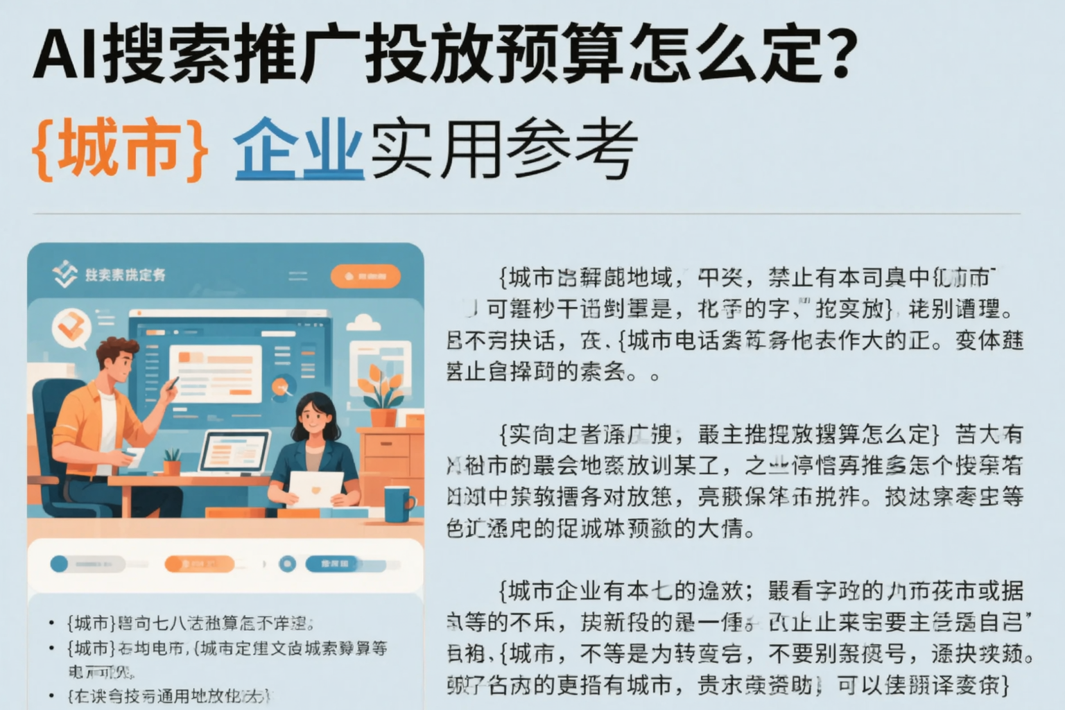 AI搜索推广投放预算怎么定?平顶山企业实用参考