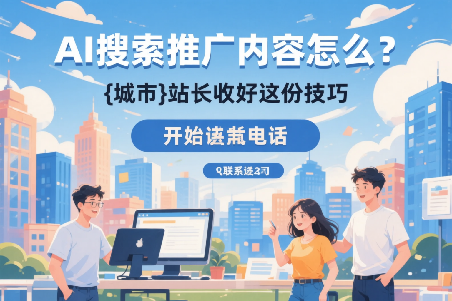 AI搜索推广内容怎么写？平顶山站长收好这份技巧