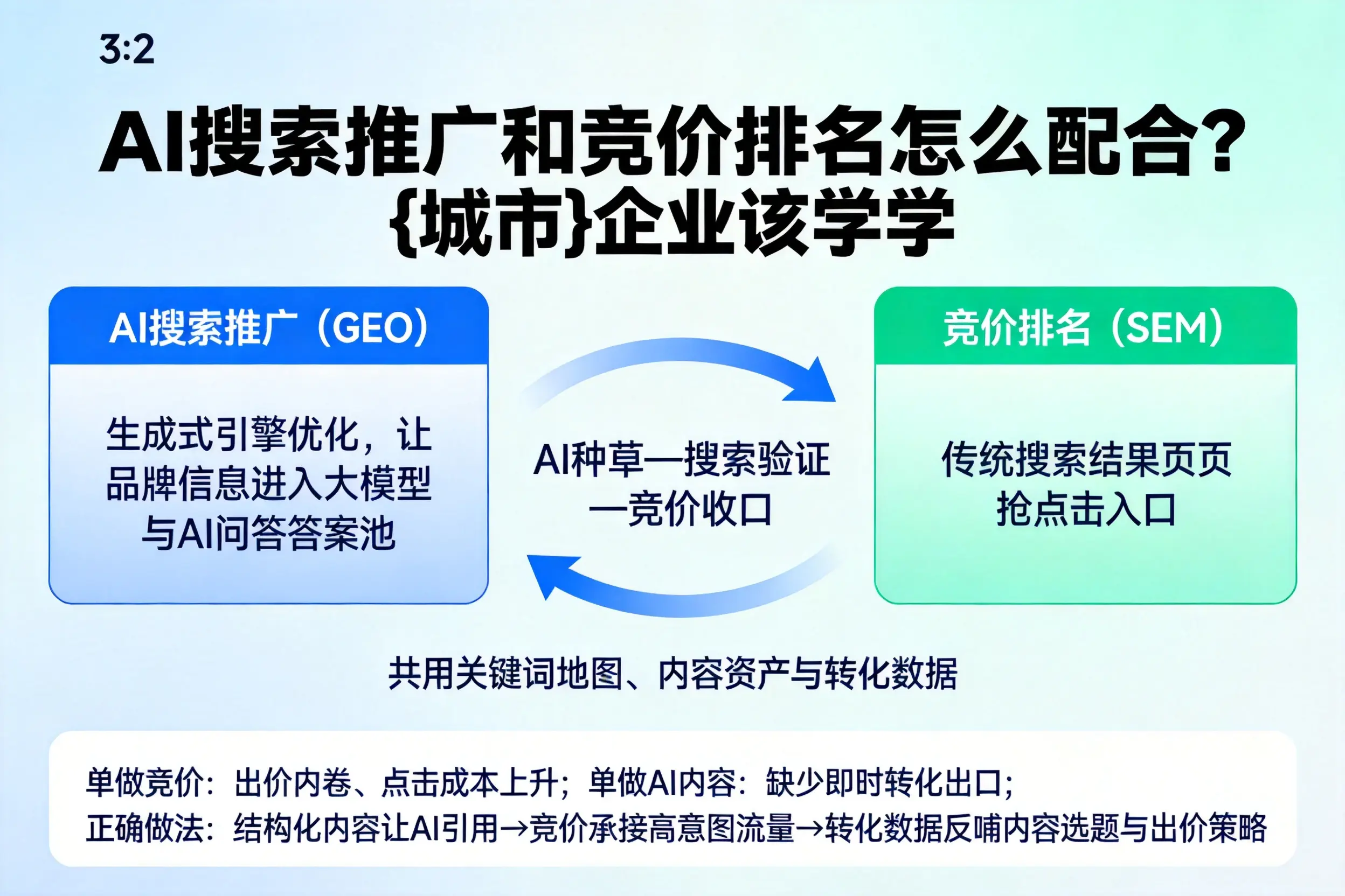 AI搜索推广和竞价排名怎么配合？平顶山企业该学学
