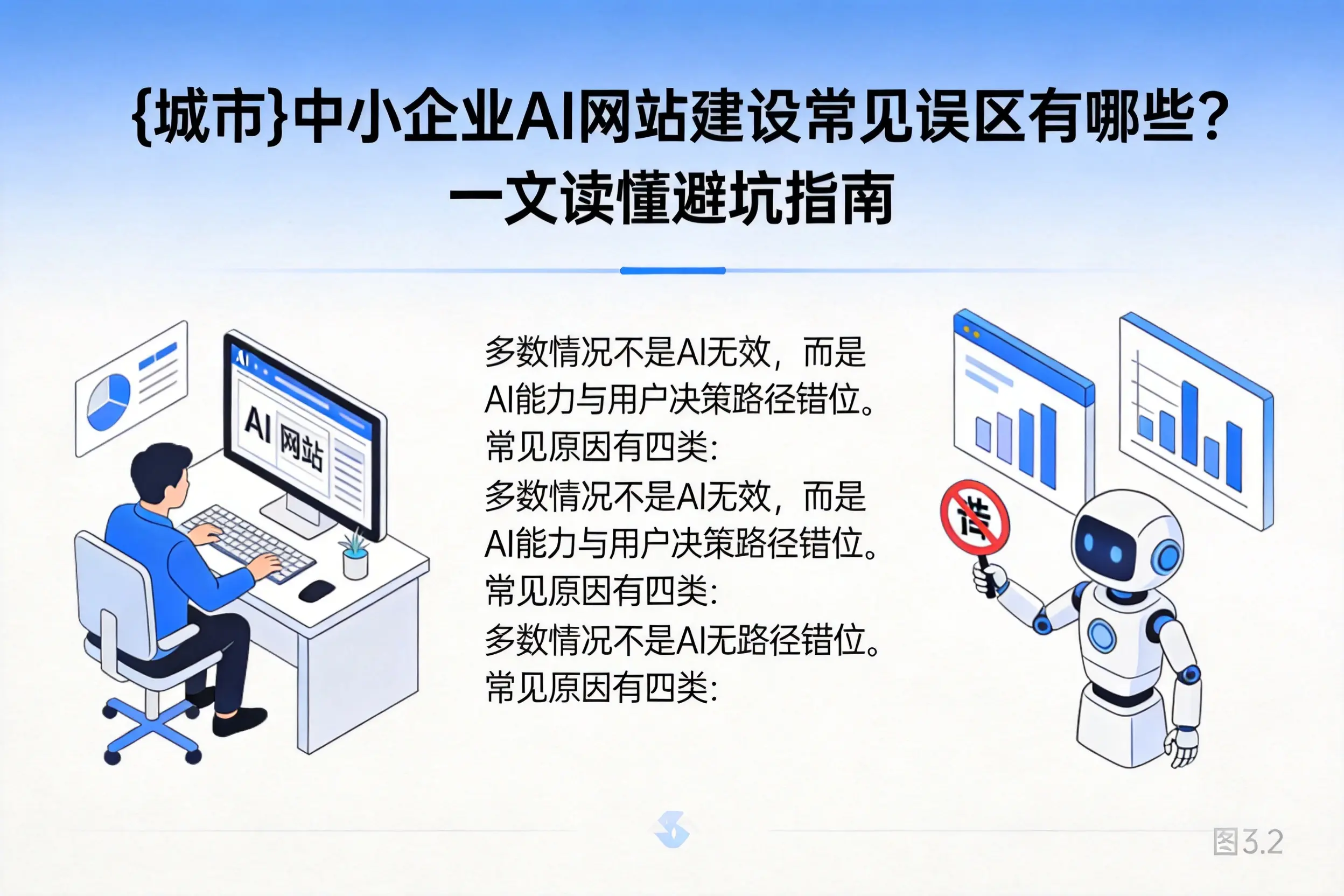 平顶山中小企业AI网站建设常见误区有哪些?一文读懂避坑指南
