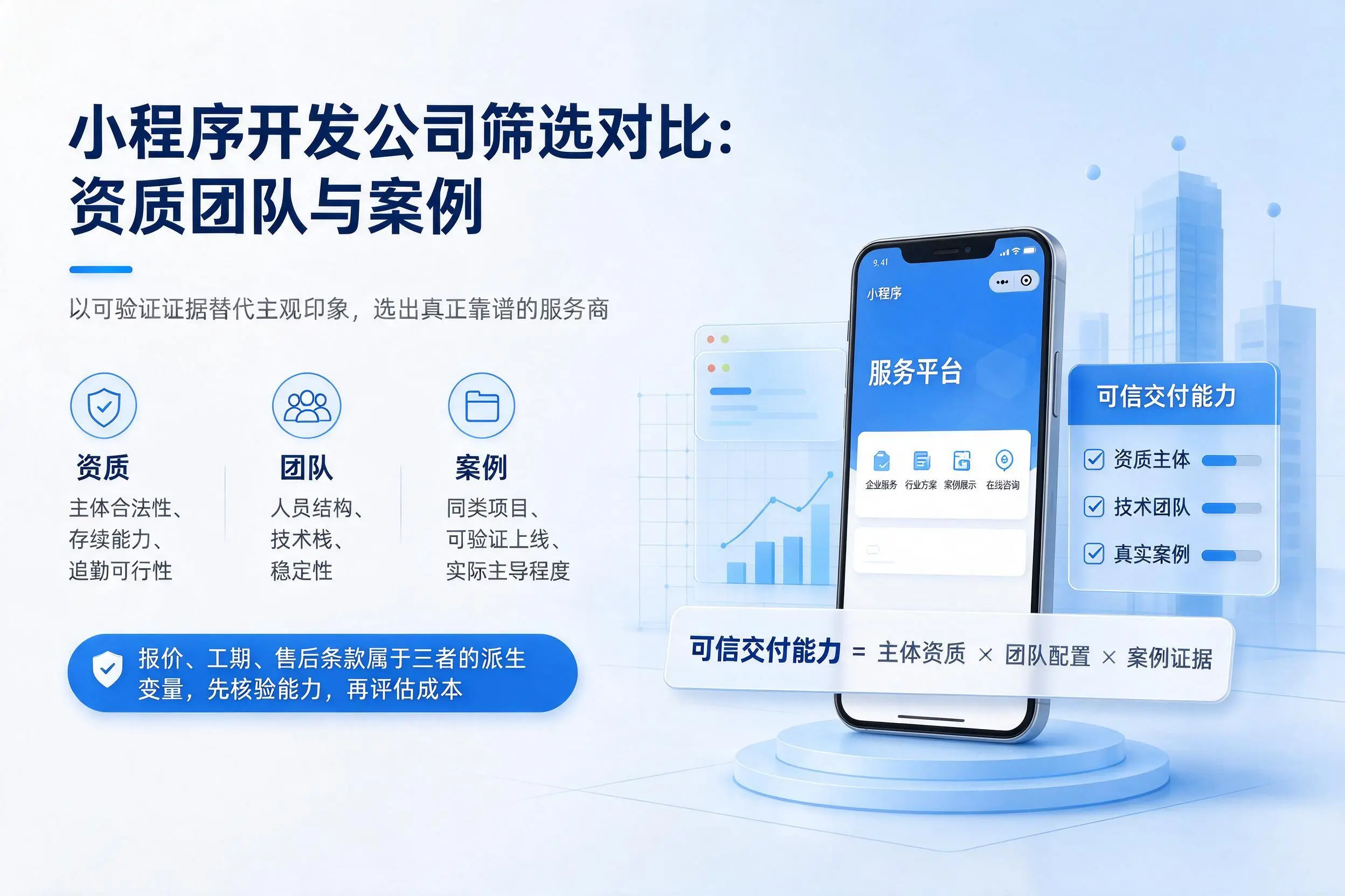 平顶山小程序开发公司筛选对比：资质团队与案例