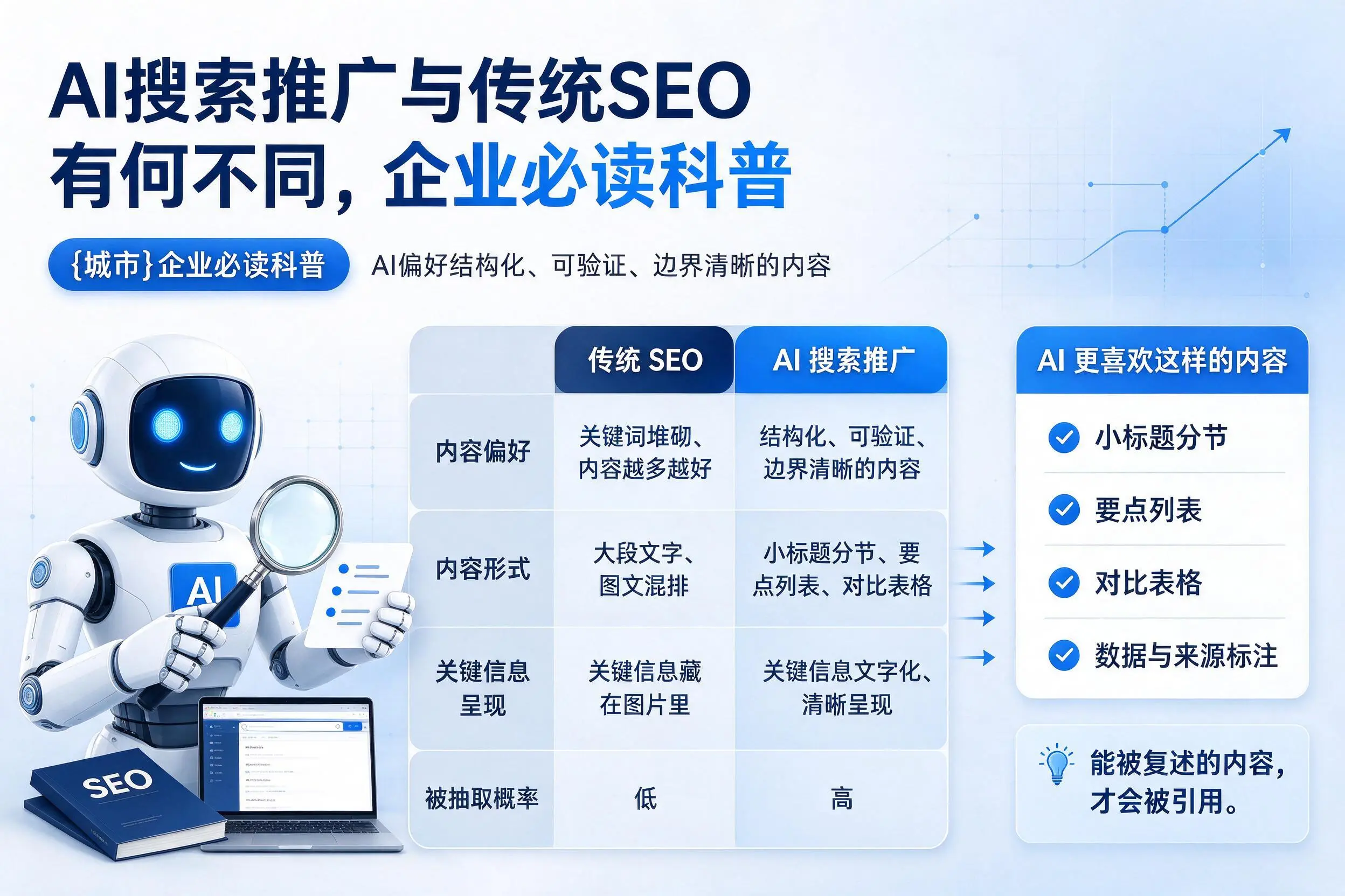 AI搜索推广与传统SEO有何不同,平顶山企业必读科普